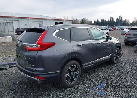 2018 Honda Cr-V Touring из США, поврежденный, VIN 2HKRW2H98JH692159